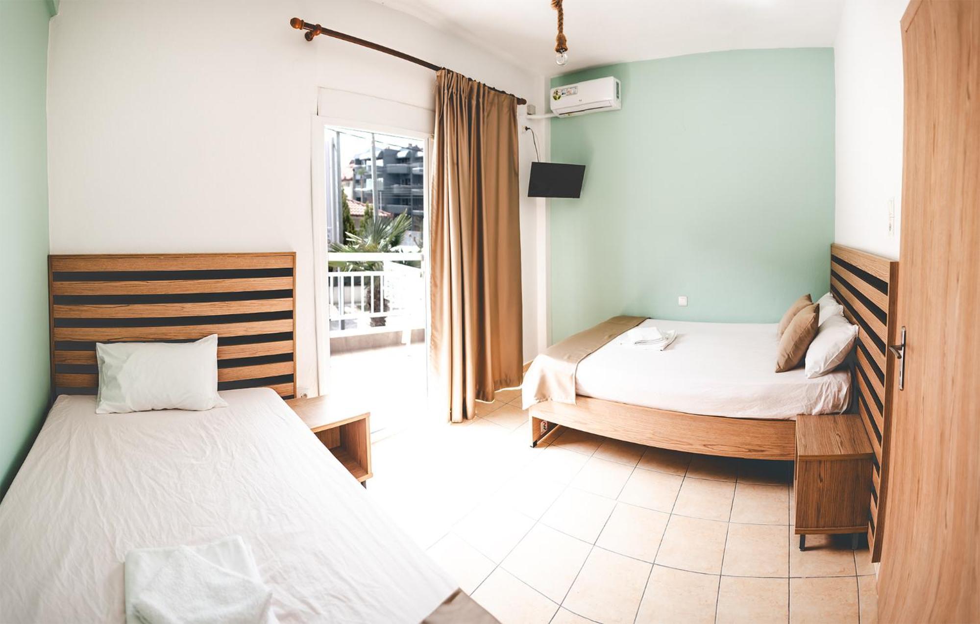 Μpasias Apartments Paralía エクステリア 写真