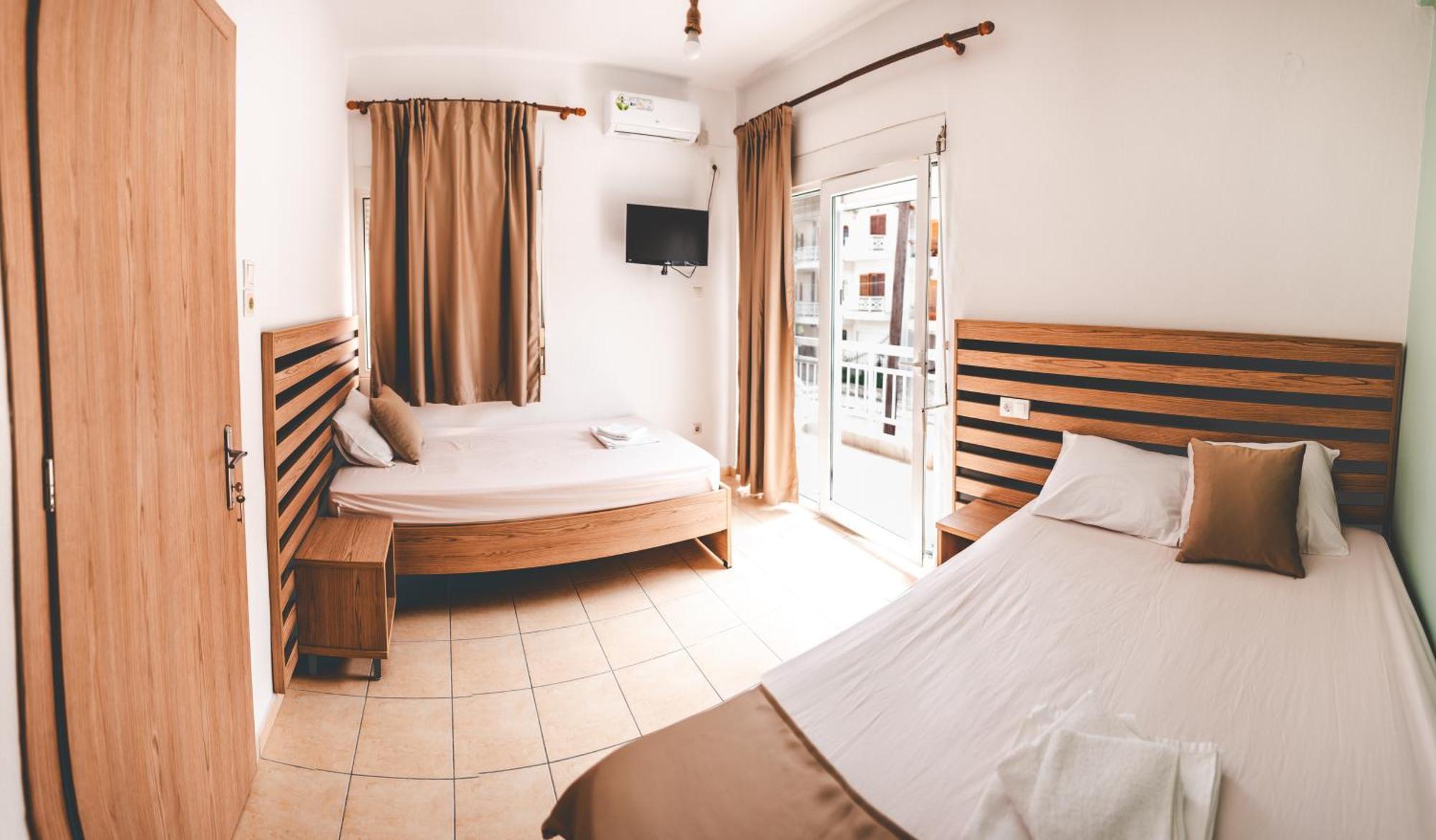 Μpasias Apartments Paralía エクステリア 写真